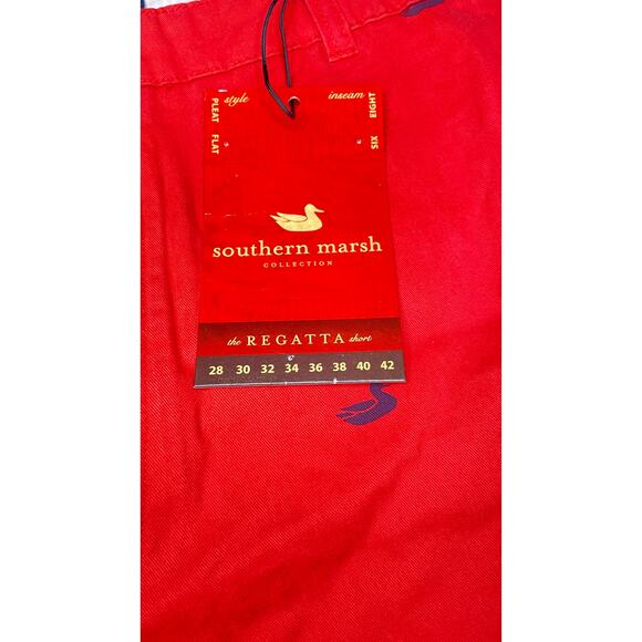 Southern Marsh Regatta Short with Printed Ducks - 6in. Flat NWT in bag - Picture 6 of 7